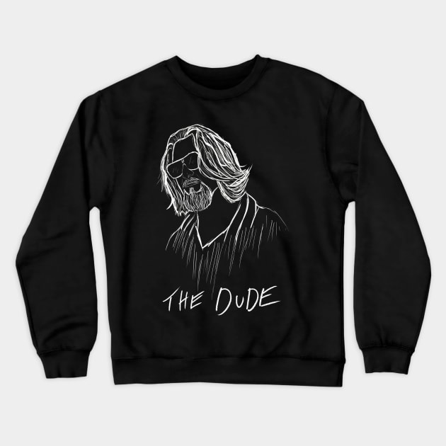 The big lebowski the dude Crewneck Sweatshirt by POPITONTHEWALL